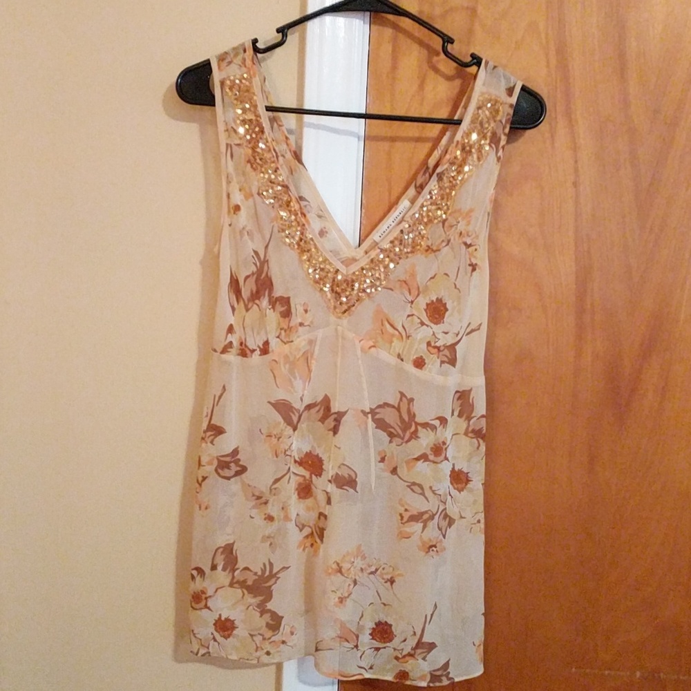 Banana Republic sheer tank top Size 6